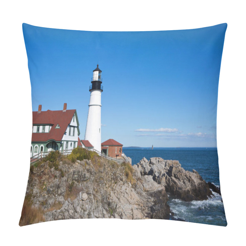 Personality  Portland Head Lighthouse Pillow Covers