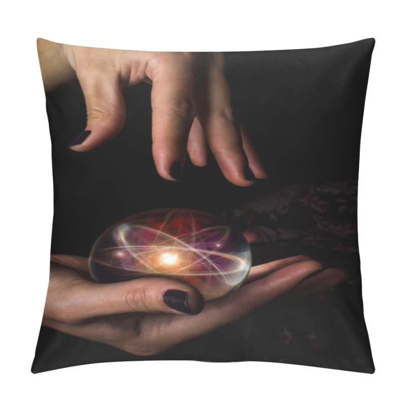 Personality  Crystal Ball Atom Pillow Covers