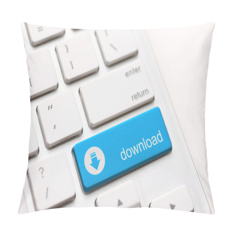 Personality  Download Enter Button Key Pillow Covers