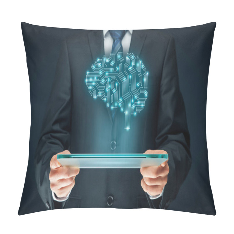 Personality  Artificial Intelligence Concept Pillow Covers