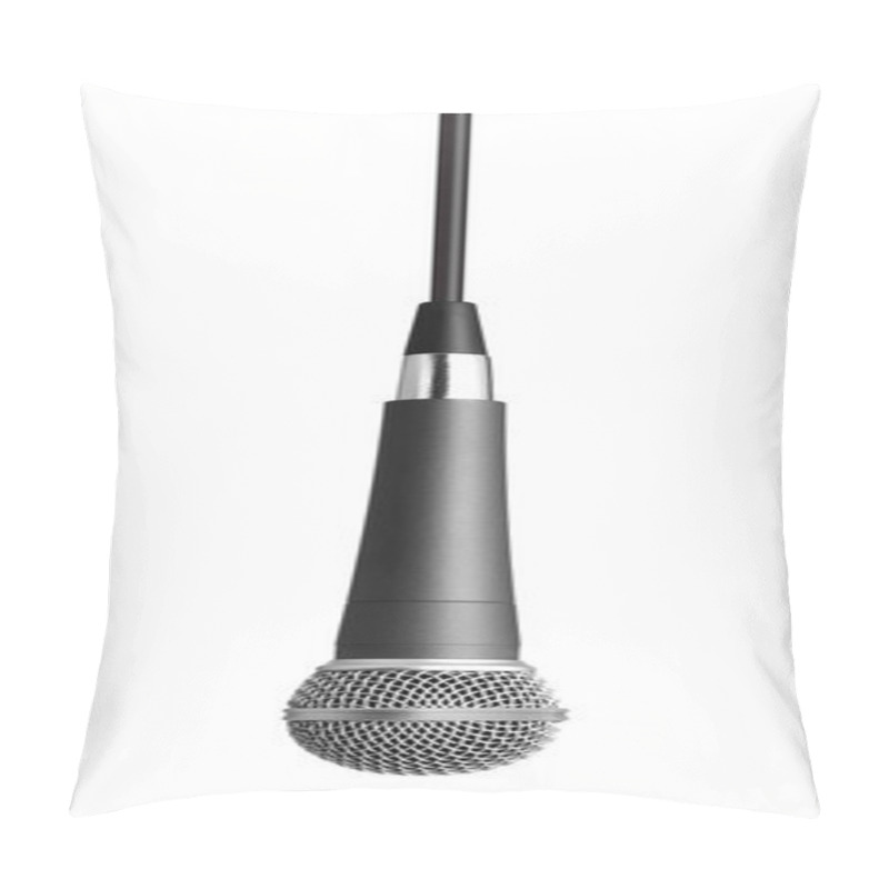 Personality  Microphone Hanging From Above Pillow Covers