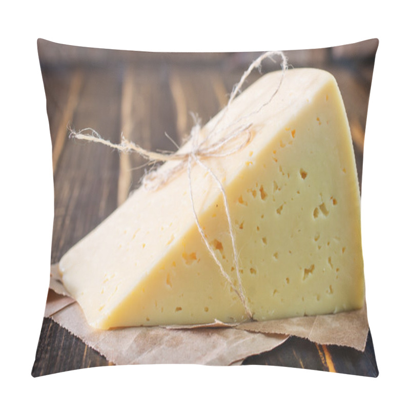 Personality  Cheese On The Wooden Board Pillow Covers