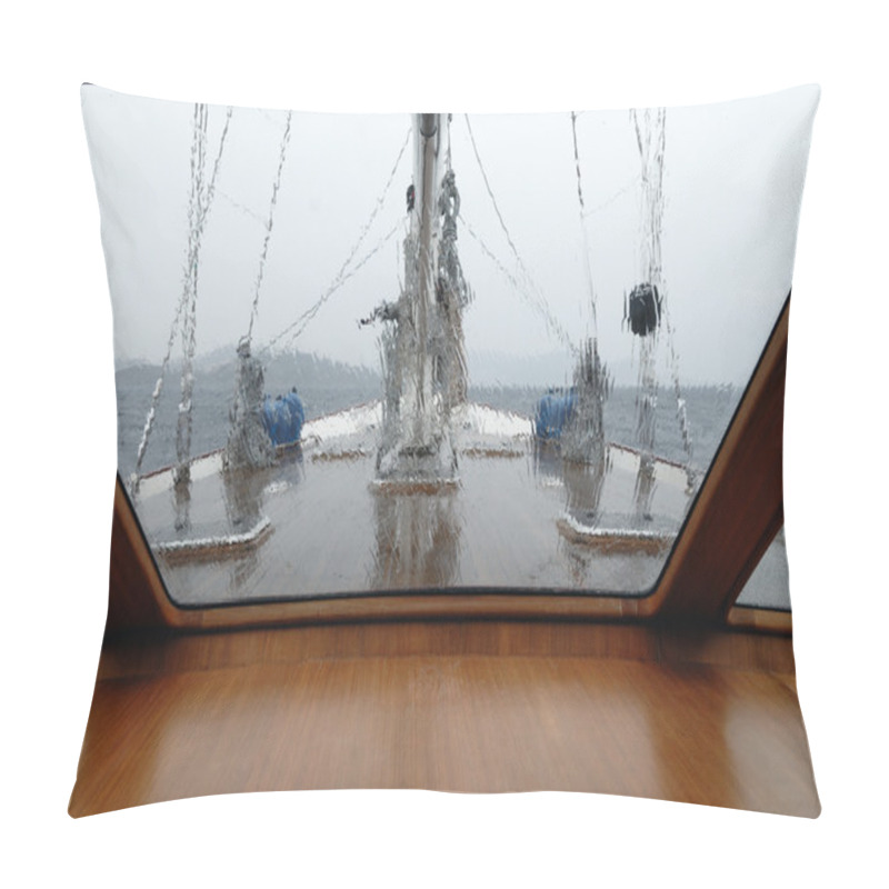 Personality  Sailing In The Storm Pillow Covers