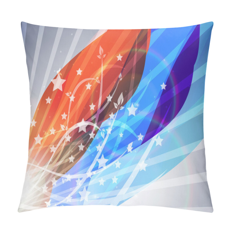 Personality  Vector Abstract Floral Design Pillow Covers