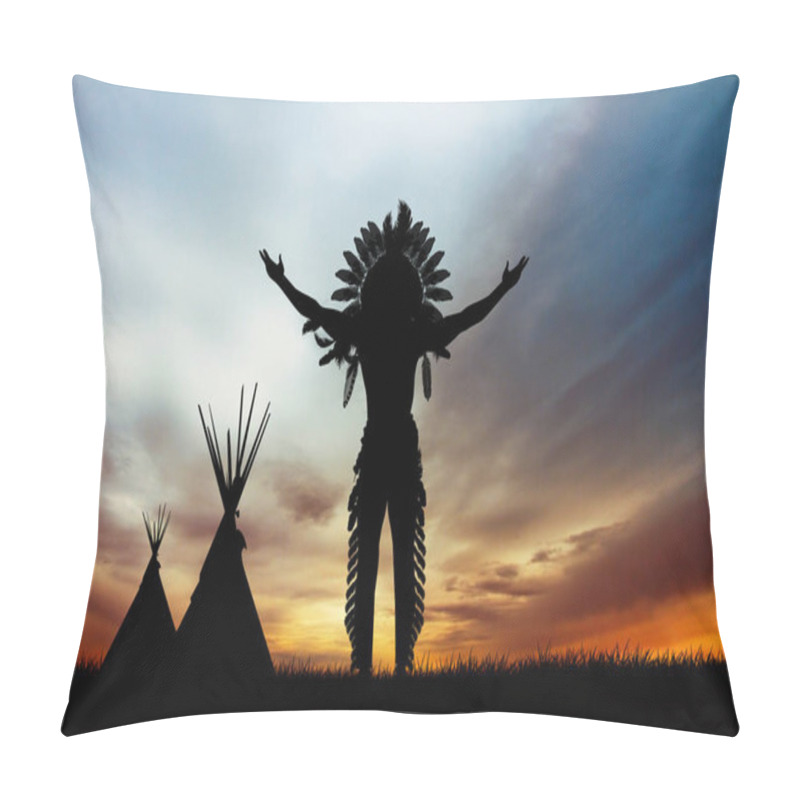 Personality  Native American Indian Pillow Covers