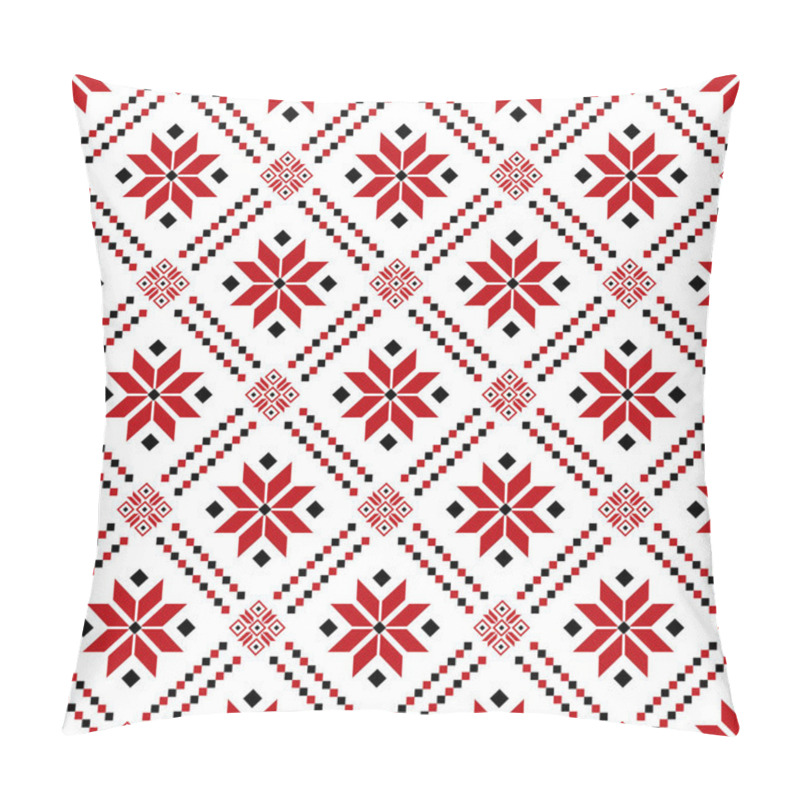 Personality  Belarus Ornament Seamless Pattern Background Pillow Covers