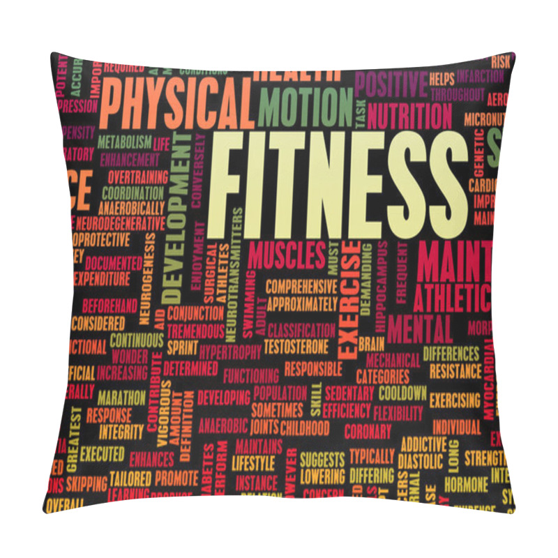 Personality  Fitness Concept Pillow Covers