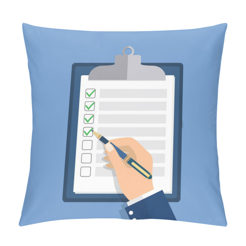 Personality  Agenda List Icon Pillow Covers