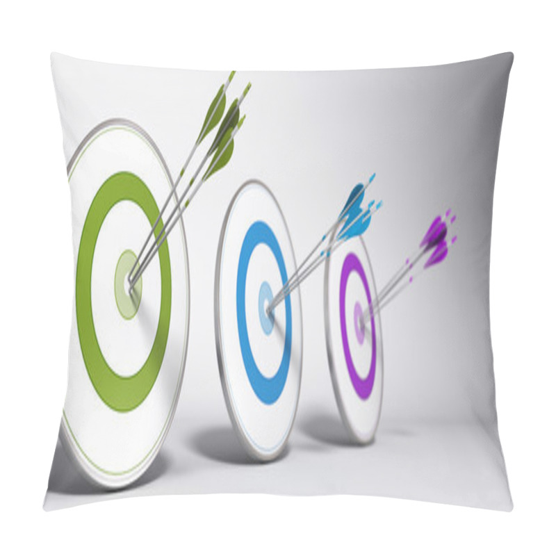 Personality  Business Excellence - Performance Background Pillow Covers