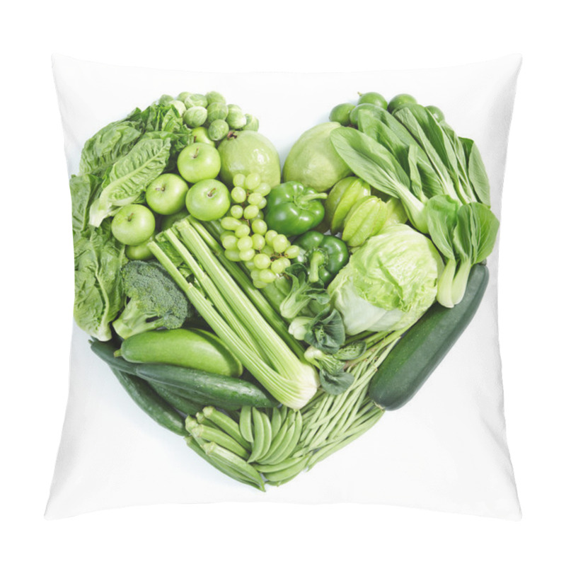 Personality  Green Healthy Food Pillow Covers