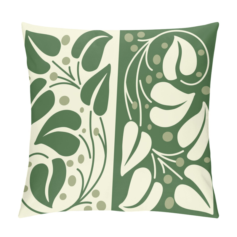 Personality  Background With Floral Theme Pillow Covers