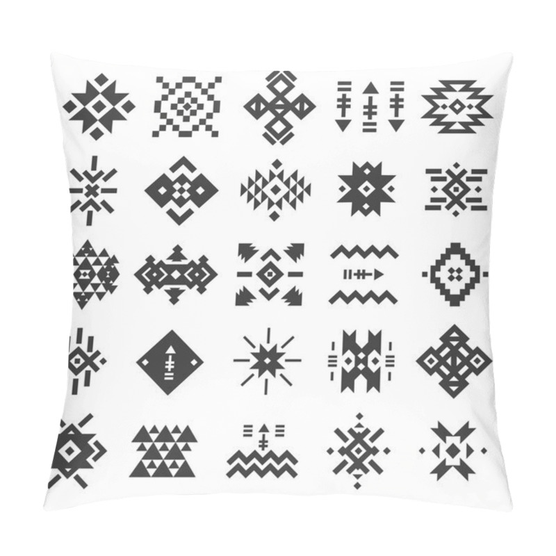 Personality  Vector Abstract Geometric Elements Pillow Covers