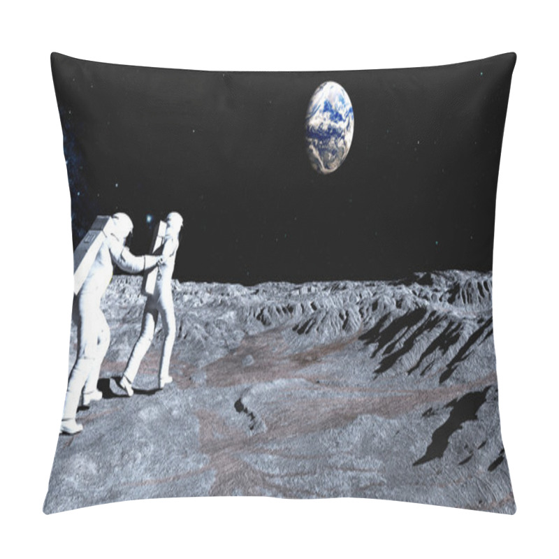 Personality  Follow Me On The Moon Pillow Covers