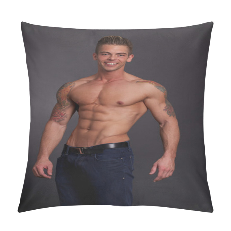 Personality  Muscular Man Pillow Covers