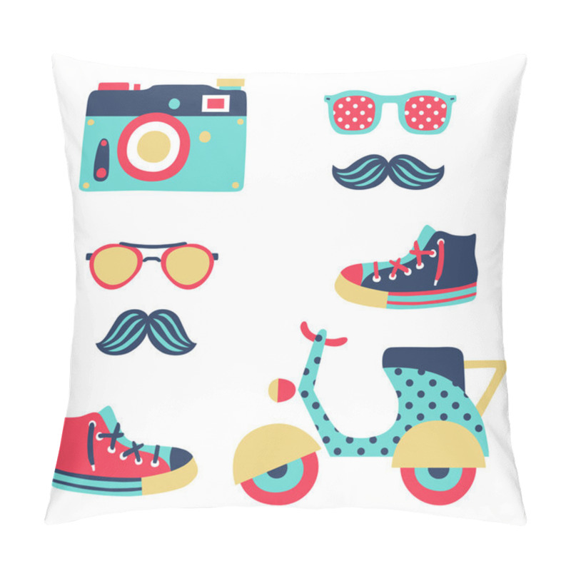 Personality  Hipster Set Pillow Covers