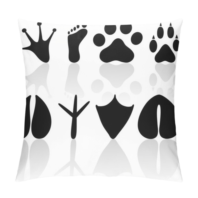 Personality  Footprint Collection Pillow Covers