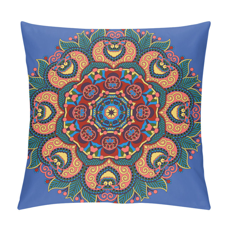 Personality  Indian Symbol Of Lotus Flower Pillow Covers