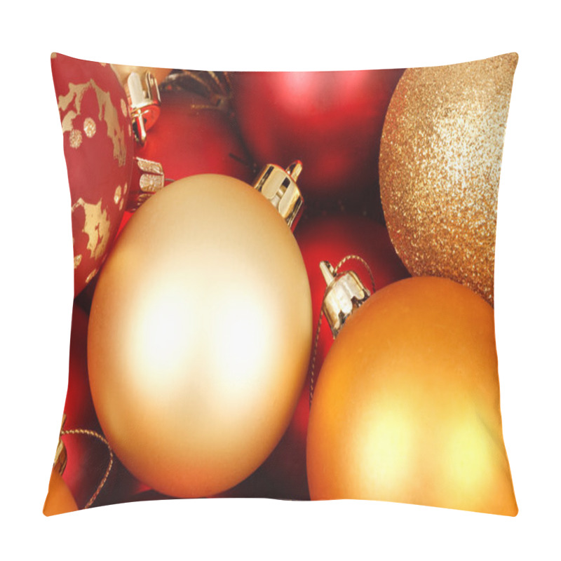 Personality  Christmas Baubles Pillow Covers