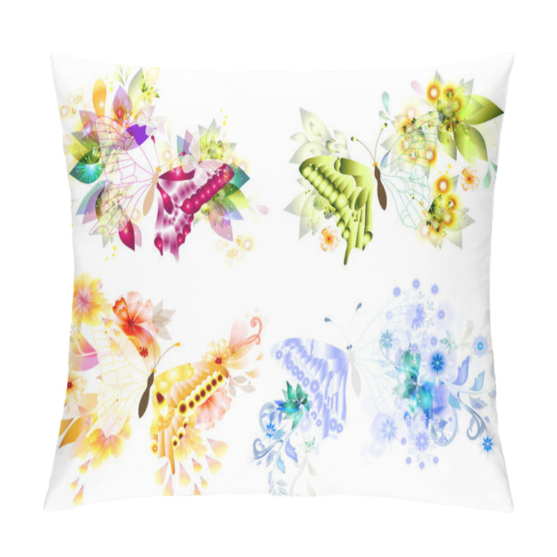 Personality  Four Seasons Spring, Summer, Autumn And Winter Pillow Covers