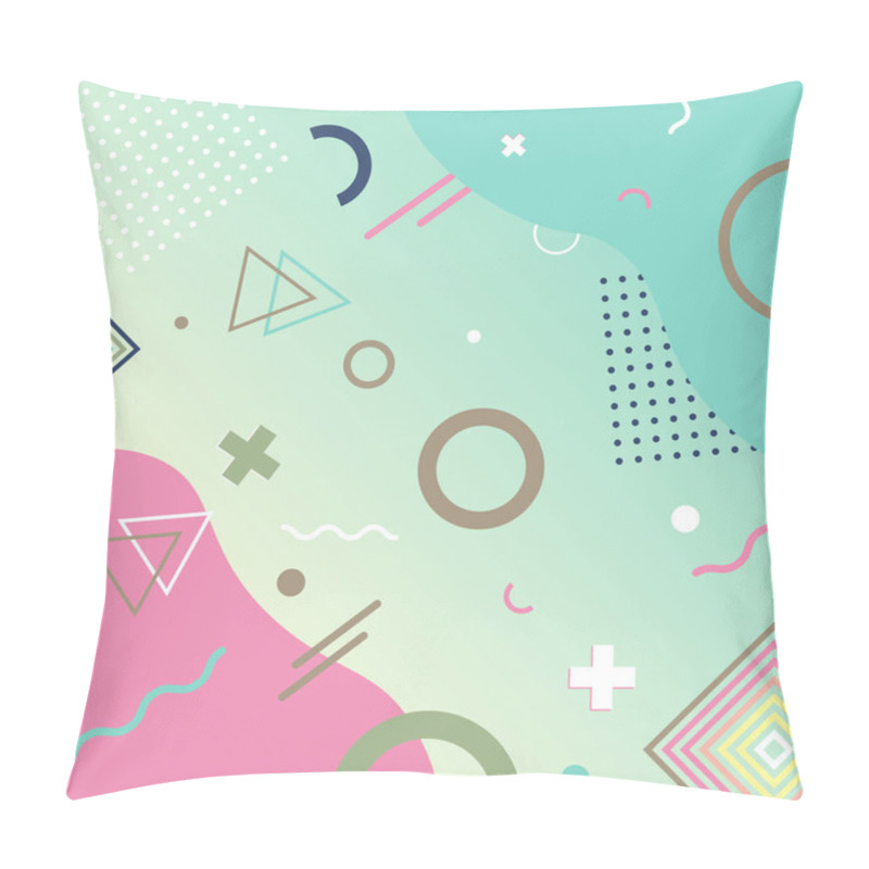 Personality  Abstract Hipster Shapes And Funky Geometric Patterns Pillow Covers