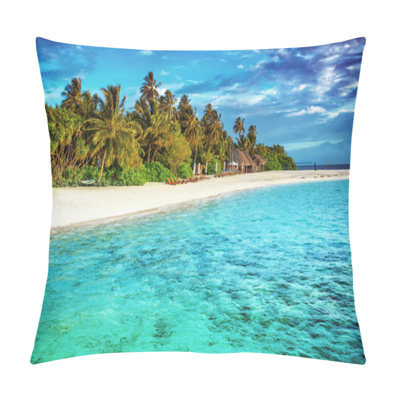 Personality  Beautiful Paradise Beach Pillow Covers