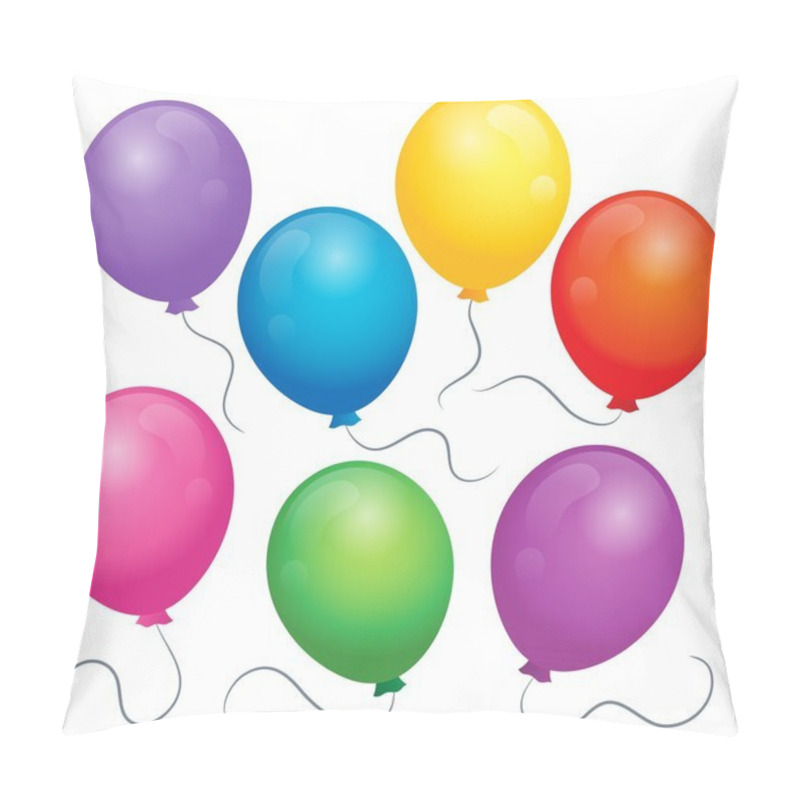 Personality  Balloons Theme Image 1 Pillow Covers