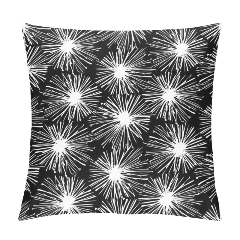 Personality  Pattern With Snowflakes Or Pompoms Pillow Covers