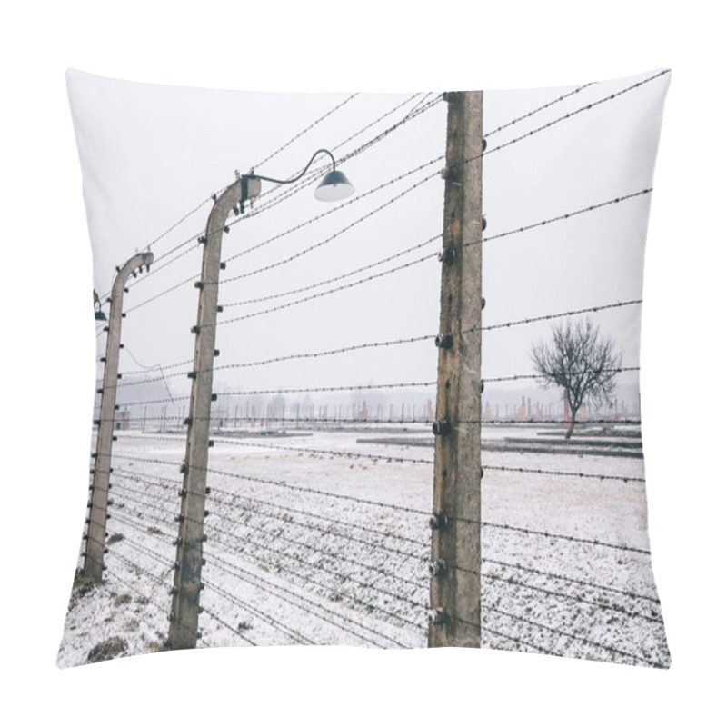 Personality  Concentration Camp Of Auschwitz Birkenau Pillow Covers