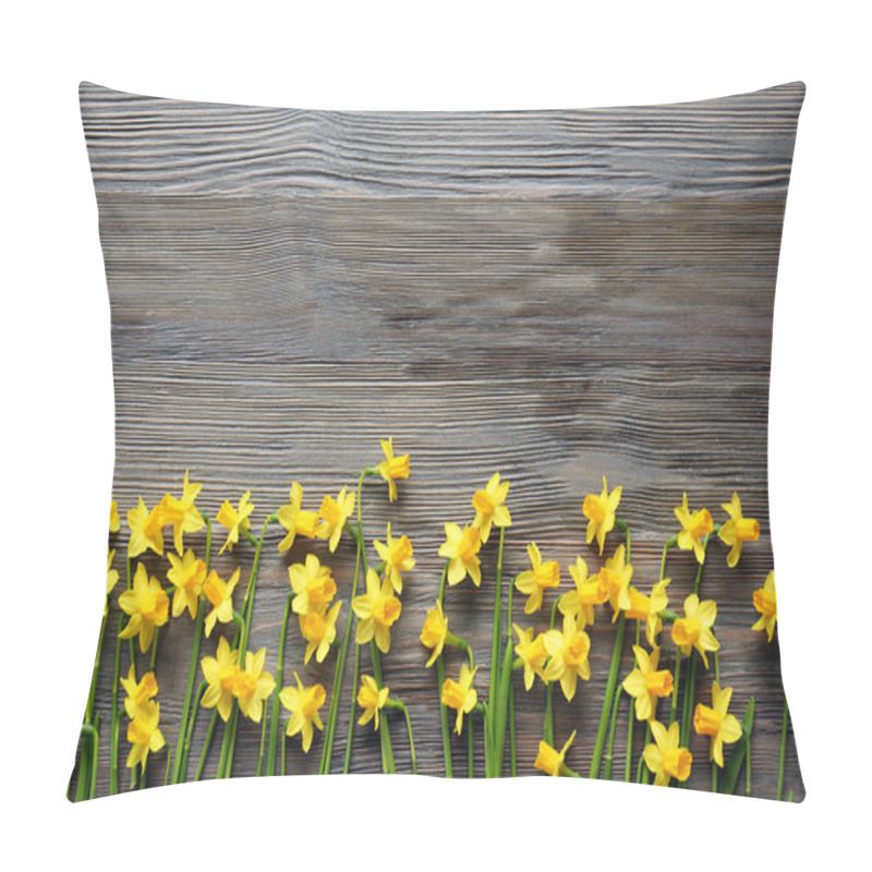 Personality  Beautiful Narcissus Flowers Pillow Covers