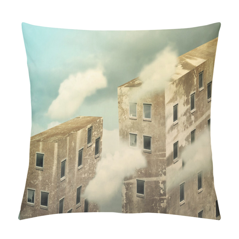 Personality  Skyscrapes Beyond The Sky Pillow Covers