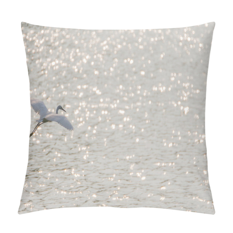 Personality  Bird (Egret Or Heron) Pillow Covers