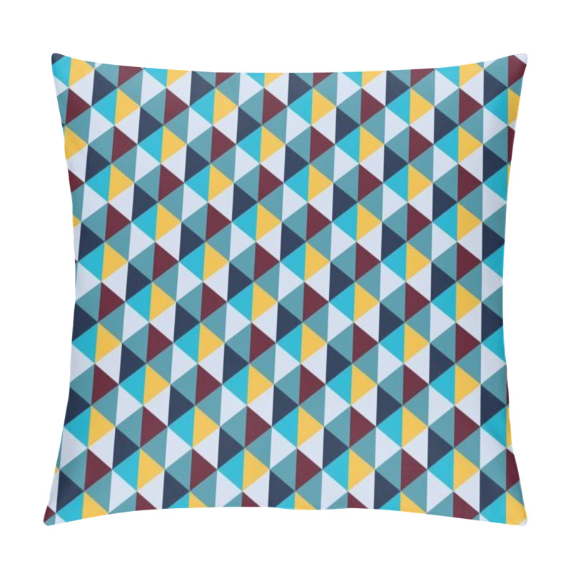 Personality  Seamless Abstract Background With Geometric Elements Pillow Covers