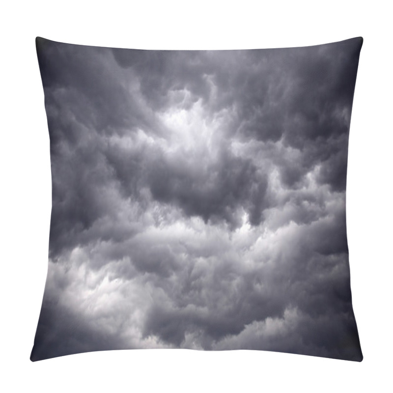 Personality  Heavy Gale Black Stormy Clouds Pillow Covers