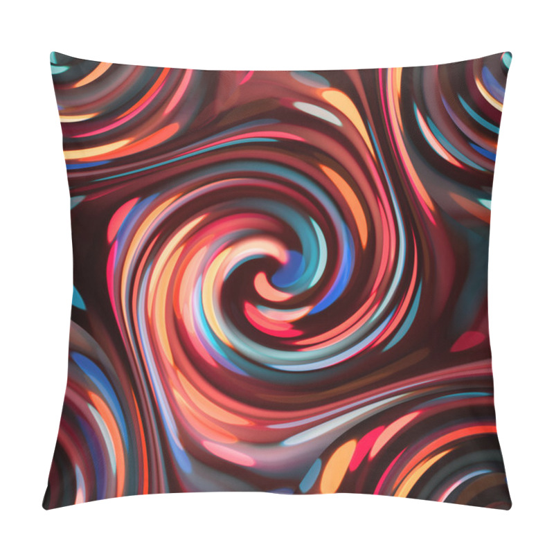 Personality  Seamless Twirls Abstract Pillow Covers