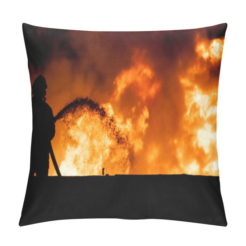 Personality  Fireman Pillow Covers