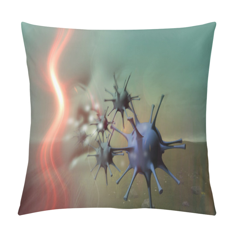 Personality  Pollen Allergy Concept Pillow Covers