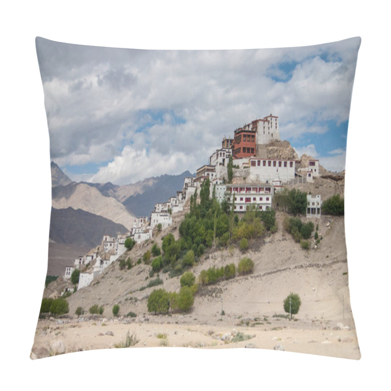 Personality  Thiksey Palace Ladakh Pillow Covers