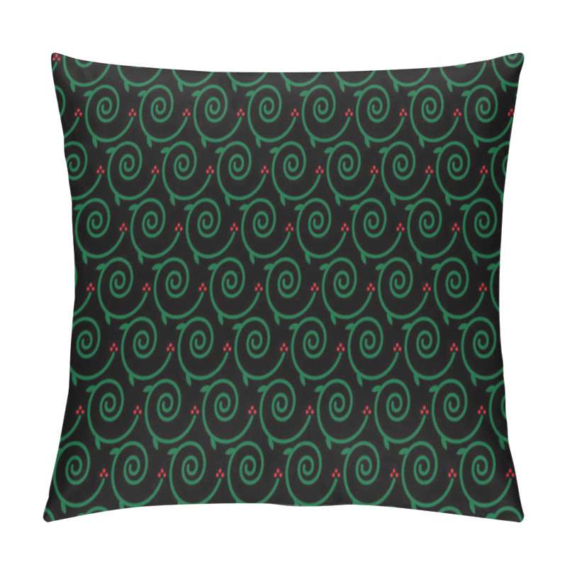 Personality  Geometric Ethnic Pattern Oriental Design On Dark Midnight Navy Background. Traditional Geometry Abstract With Pink, White, Yellow, Green Color For Wallpaper Handcraft, Carpet, Clothing, Fabric Design. Pillow Covers