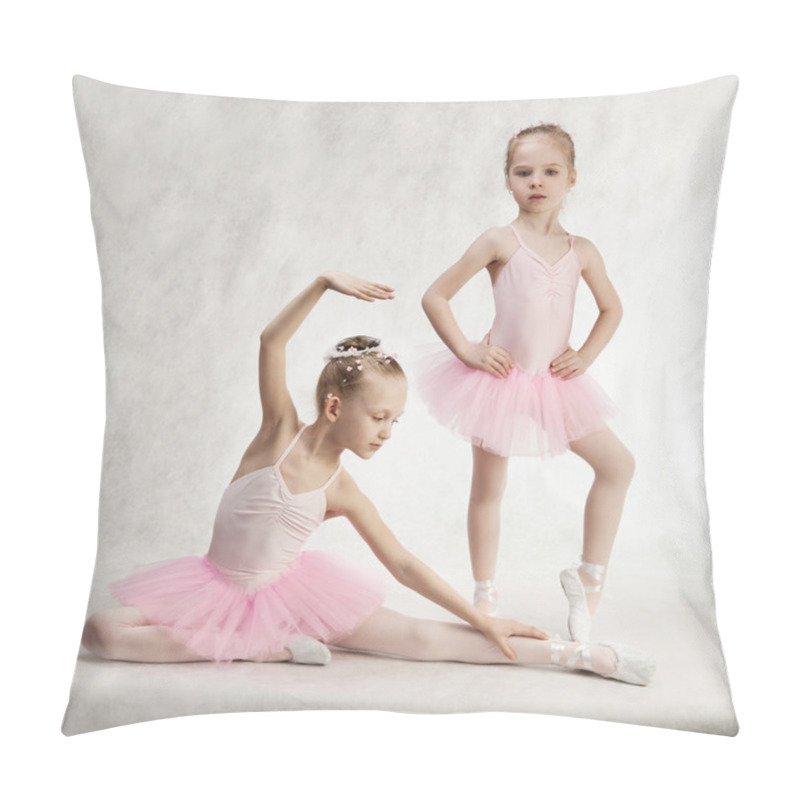 Personality  Two Little Ballet-dancers In The Tutu Pillow Covers