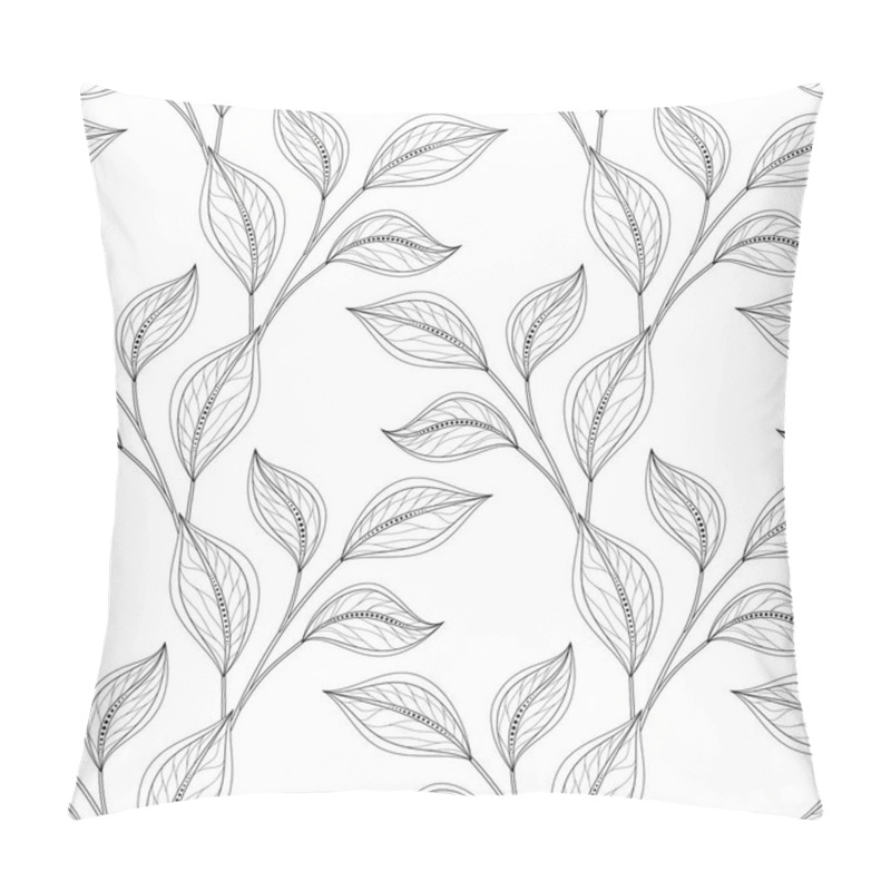 Personality  Seamless Floral Pattern Pillow Covers