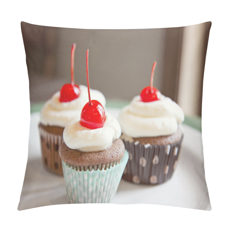 Personality  Three Cupcakes Pillow Covers