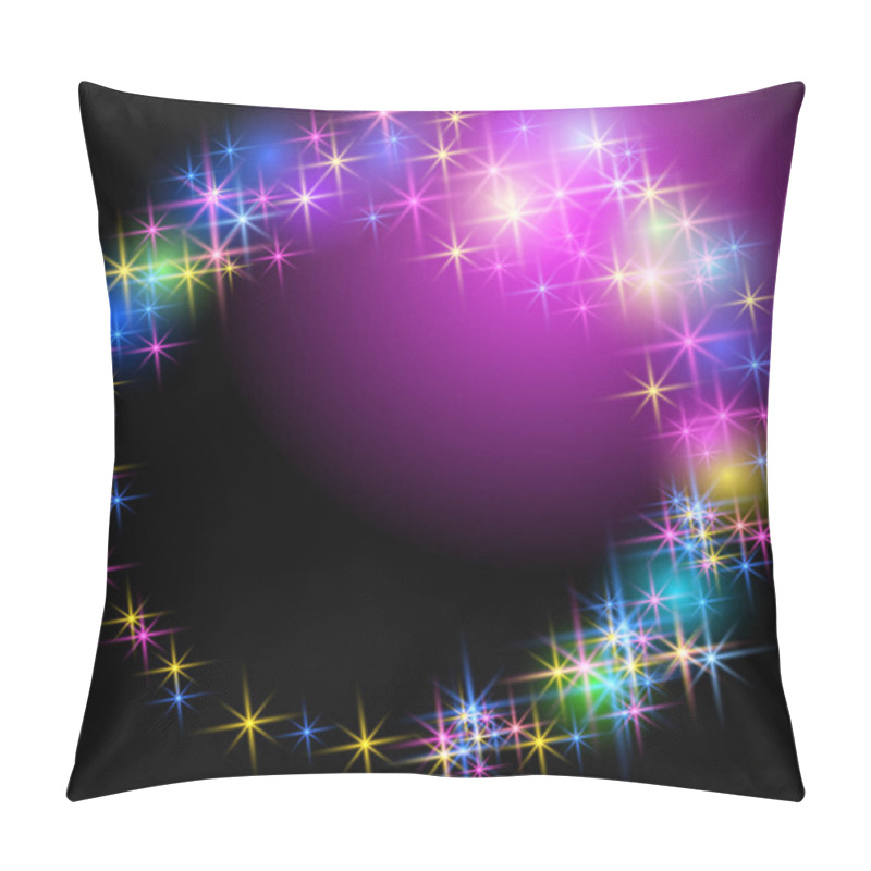 Personality  Salute And Firework With Sparkle Stars Pillow Covers