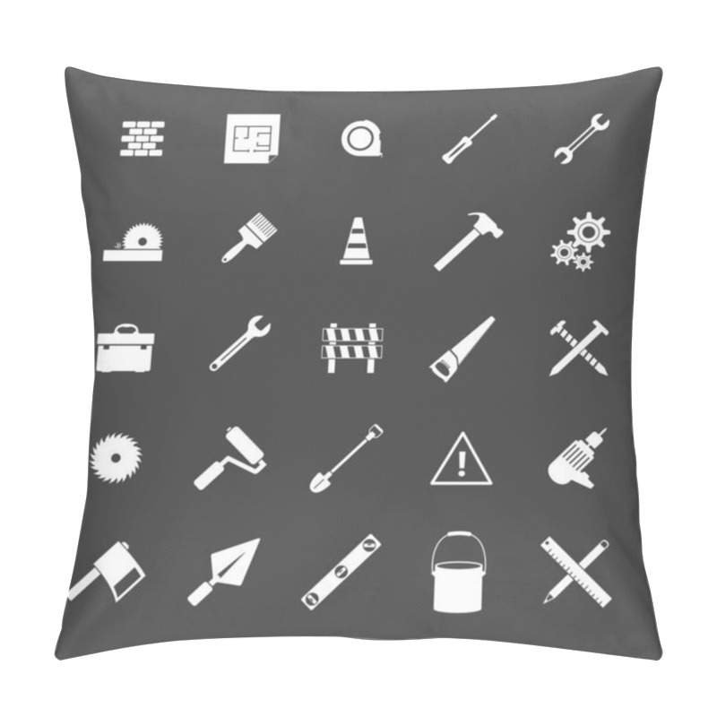 Personality  Set Of Construction Icons Pillow Covers