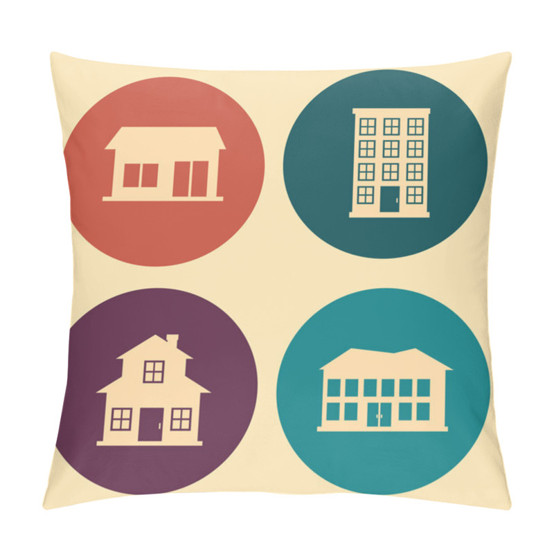 Personality  City Design Pillow Covers