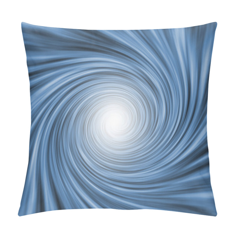 Personality  Blue Vortex Pillow Covers