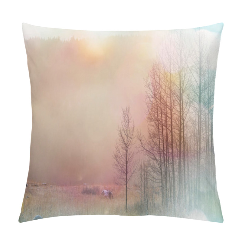 Personality  Magic Misty Fog Pillow Covers