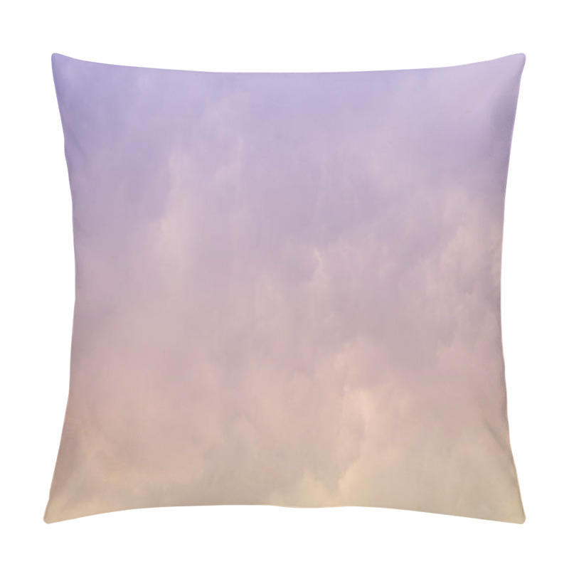 Personality  Cloud Purple Sky Background Pillow Covers