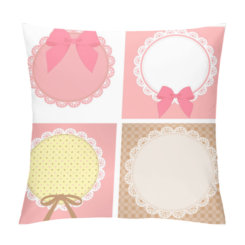 Personality  Cute Lace Pattern Pillow Covers