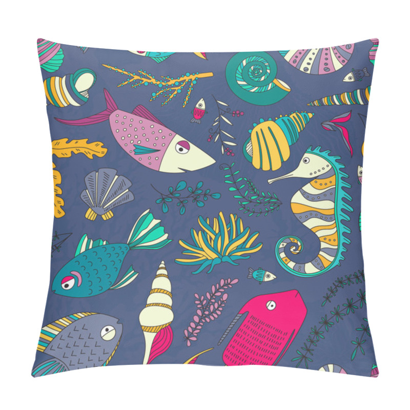 Personality  Ocean Pattern Pillow Covers