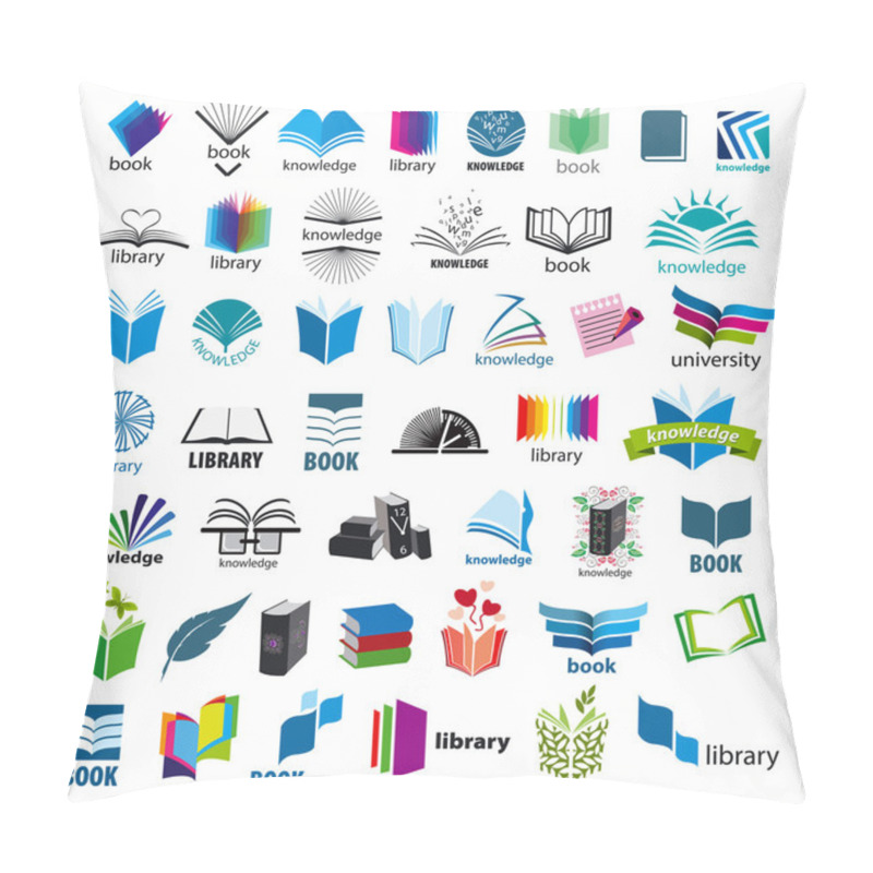 Personality  Biggest Collection Of Vector Logos Books Pillow Covers